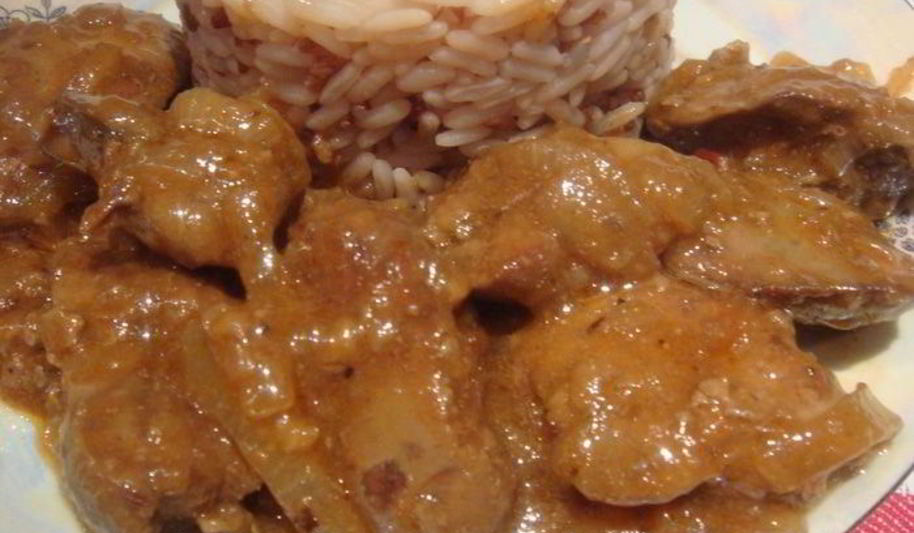 Рецепт куриная печень в пикантном соусе