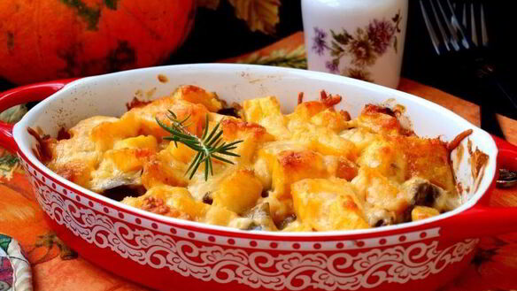 ШАГ 7. куриная печень запеченная с тыквой под сыром