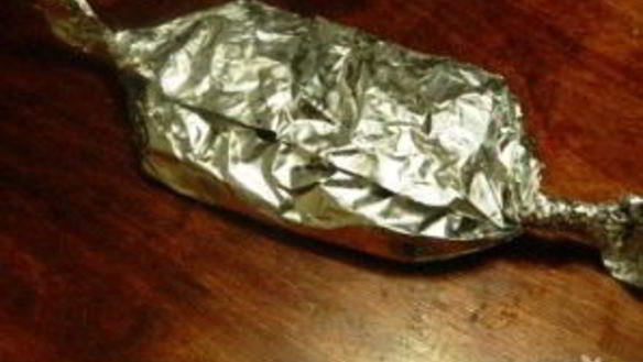 ШАГ 8. куриная печень, запеченная в фольге