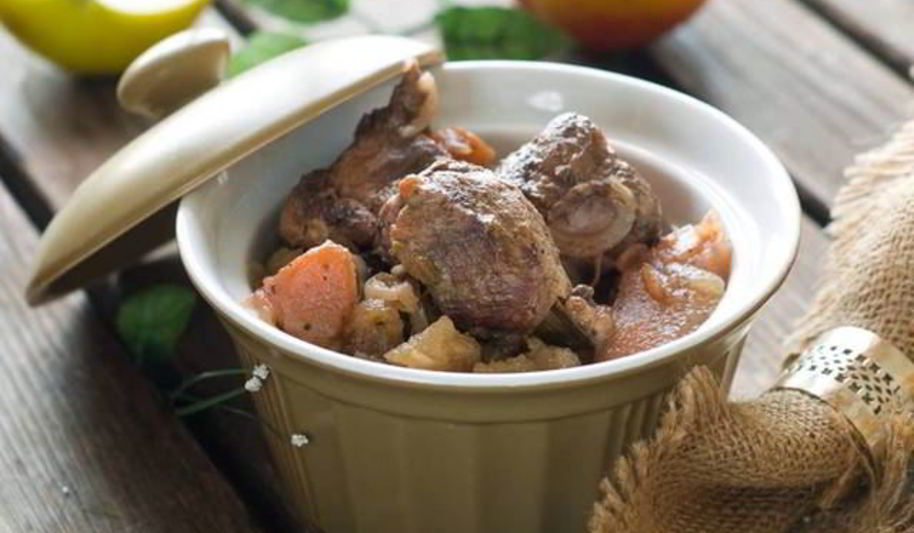 Рецепт нежная говяжья печень в горшочках