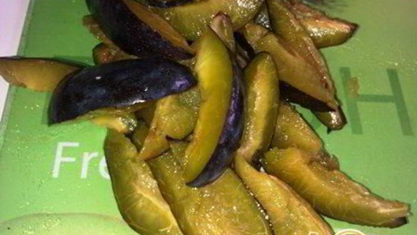 ШАГ 3. печень говяжья в имбирно-сливовом соусе