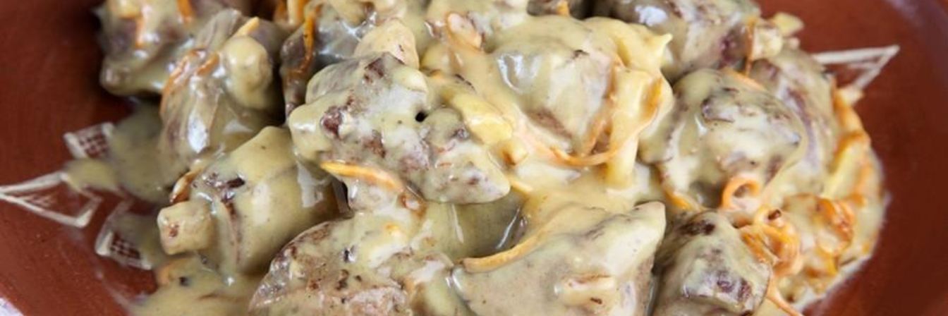 Печень кролика в мультиварке