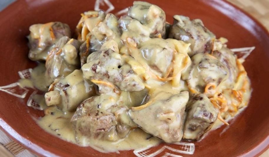 Рецепт печень кролика в мультиварке