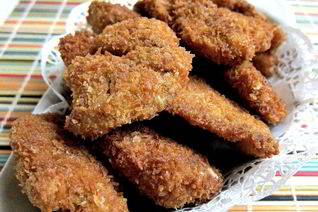 Печень куриная жареная