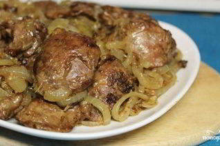 Печень на сковороде