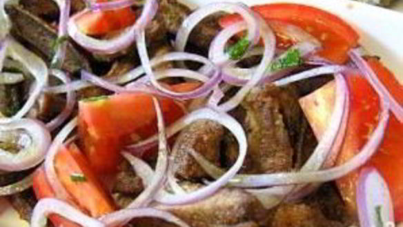 ШАГ 8. печень по-албански