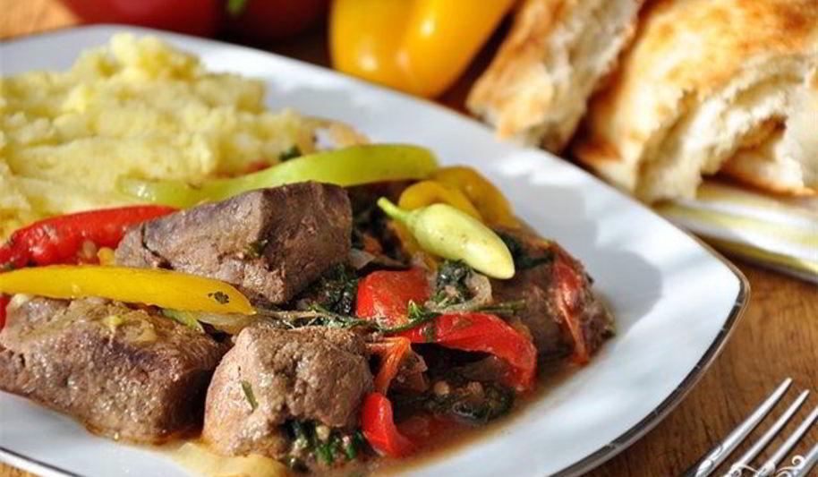 Рецепт печени по-деревенсков