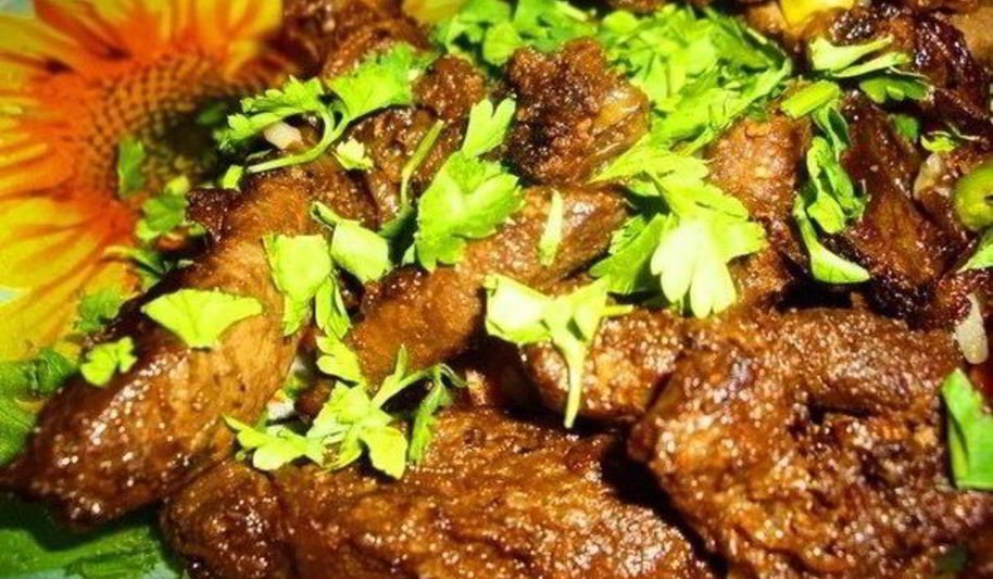 Рецепт печень по-венециански