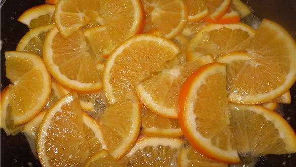 ШАГ 6. печень с апельсинами в соусе