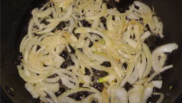 ШАГ 7. печень с апельсинами в соусе