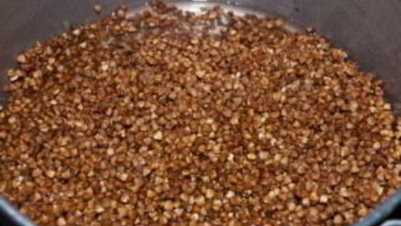 ШАГ 4. печень с гречкой