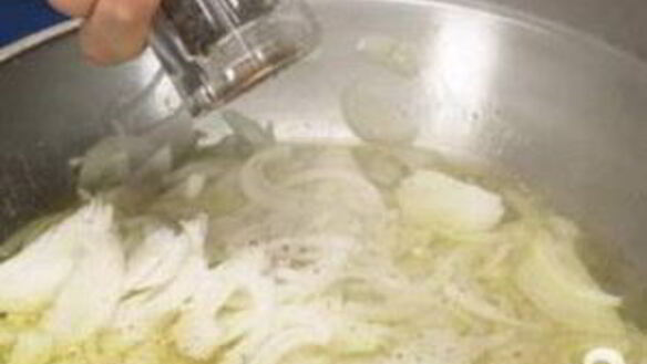 ШАГ 2. печень с полентой