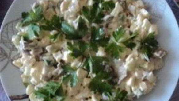 ШАГ 4. печень с вешенками