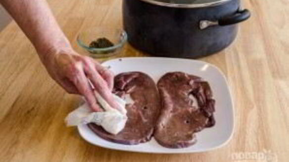 ШАГ 2. печень в духовке