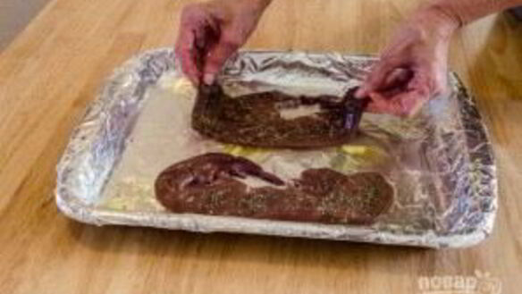 ШАГ 4. печень в духовке