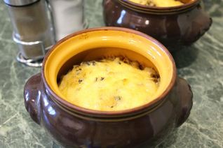 Печень в горшочках по-русски