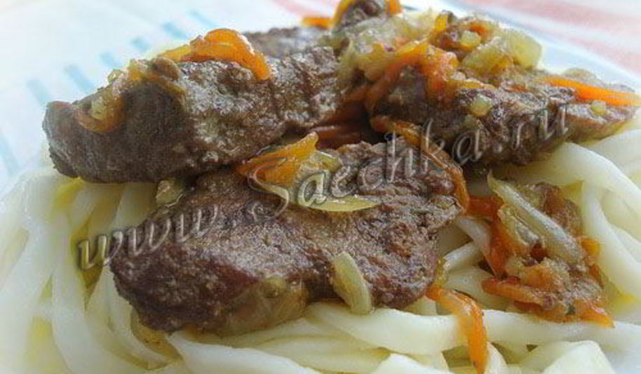 Рецепт печень в мультиварке