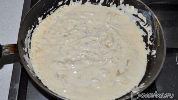 ШАГ 4. печень в сметанно-горчичном соусе