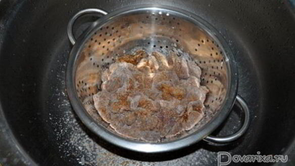 ШАГ 6. печень в сметанно-горчичном соусе