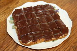 Печенье в карамели