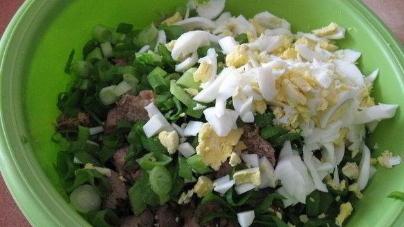 ШАГ 4. плетенка из слоеного теста, с баклажанами и куриной печенью