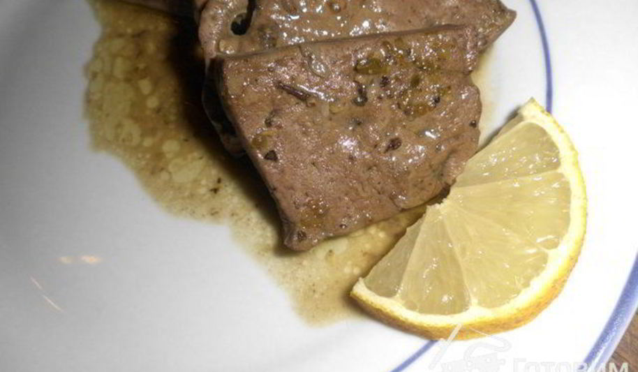 Рецепт сикотакя — печень говяжья с орегано и лимонным соком