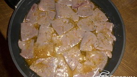 ШАГ 4. сикотакя — печень говяжья с орегано и лимонным соком