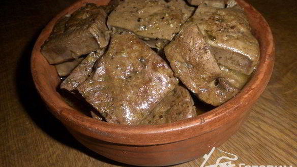 ШАГ 6. сикотакя — печень говяжья с орегано и лимонным соком