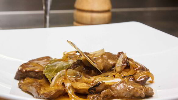 ШАГ 10. телячья печень