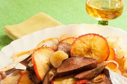 Телячья печенка по-берлински