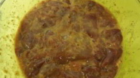 ШАГ 3. тушеная куриная печень в мультиварке