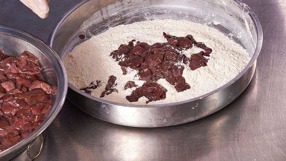 ШАГ 5. эдирне-джигар печень по-турецки