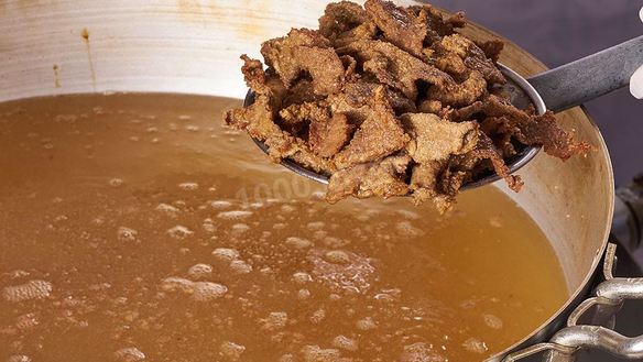 ШАГ 9. эдирне-джигар печень по-турецки