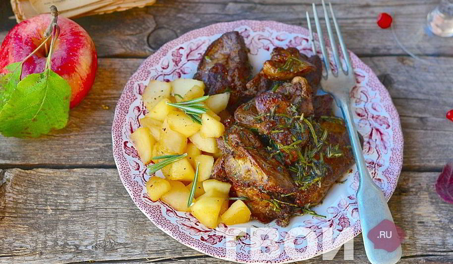 Рецепт жареная куриная печень