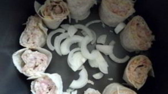 ШАГ 3. ленивые пельмени из лаваша