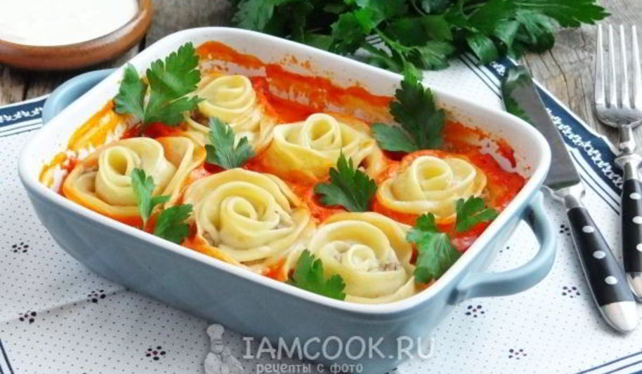 Рецепт ленивые пельмени в духовке