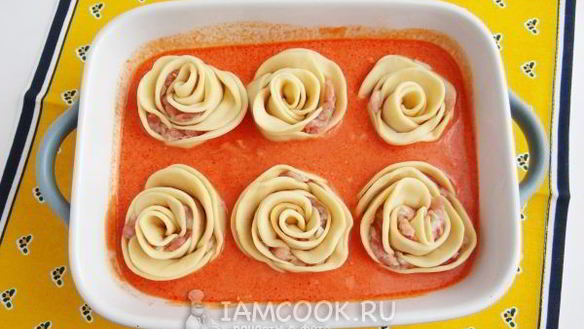 ШАГ 22. ленивые пельмени в духовке