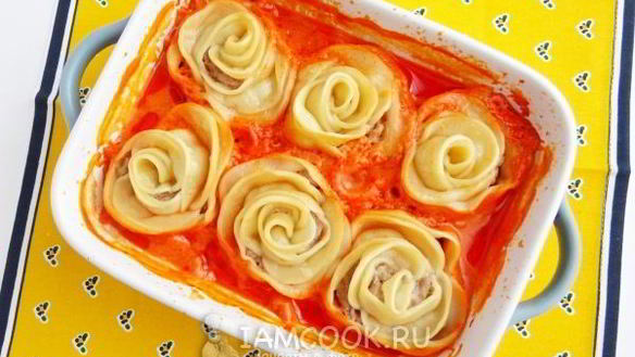 ШАГ 24. ленивые пельмени в духовке