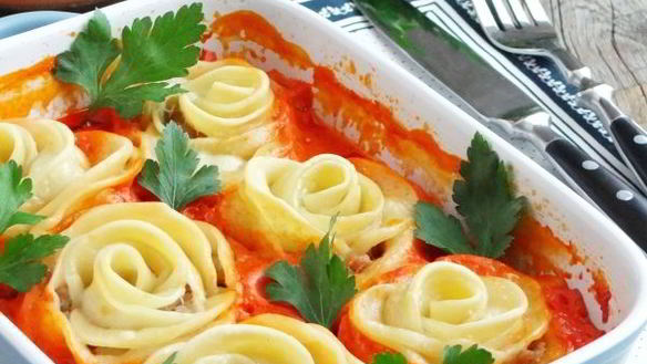 ШАГ 25. ленивые пельмени в духовке