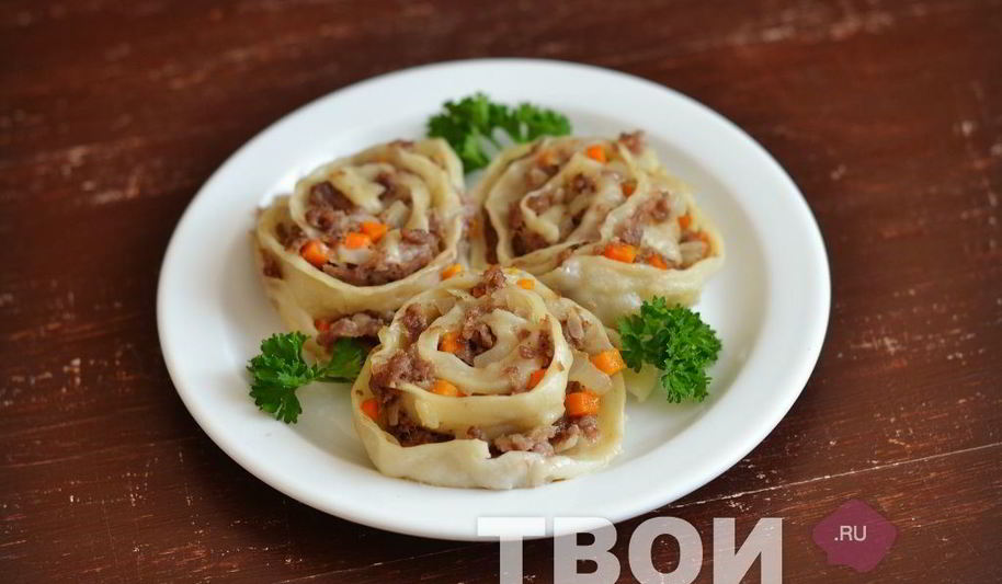 Рецепт ленивые пельмени