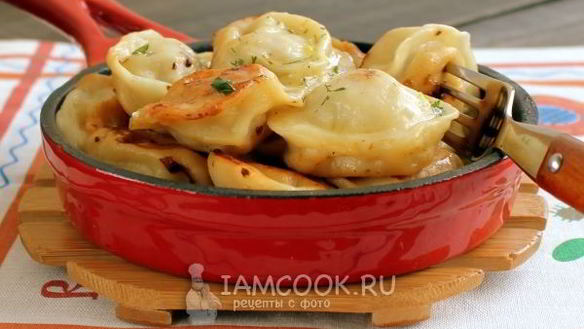 ШАГ 11. замороженные пельмени на сковороде