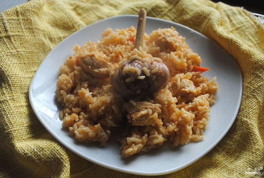 Диетический плов в мультиварке