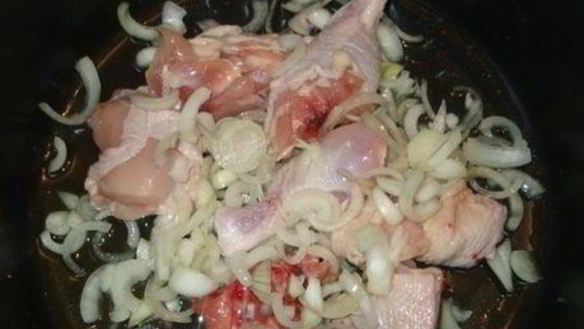 ШАГ 3. дошеме — плов с курицей