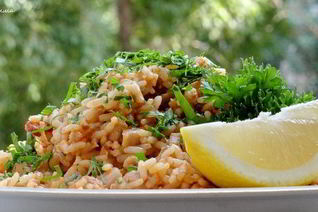 Джамбалайя с курицей и чоризо