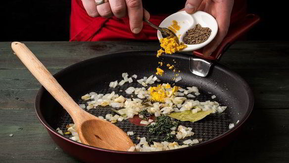 ШАГ 4. овощной плов с курицей