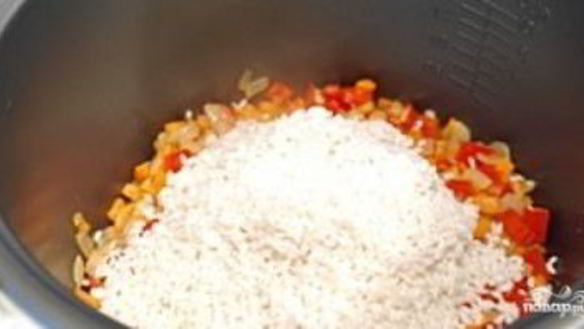 ШАГ 7. овощной плов в мультиварке