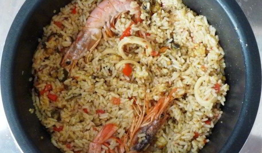 Рецепт паэлья с морепродуктами