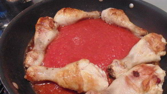 ШАГ 5. паэлья в стиле море и земля