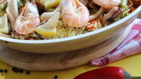 ШАГ 9. паэлья