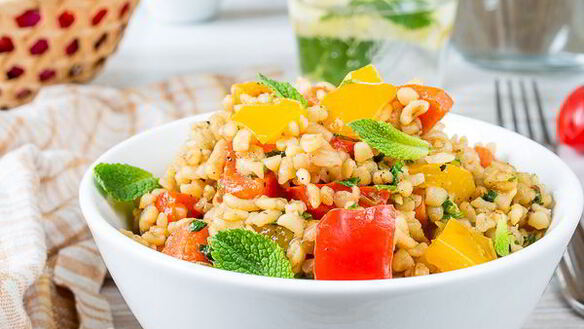 ШАГ 8. пилав из булгура с овощами